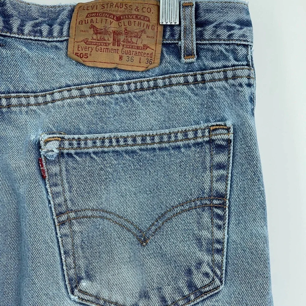 Levi's 505 Straight Leg Jeans